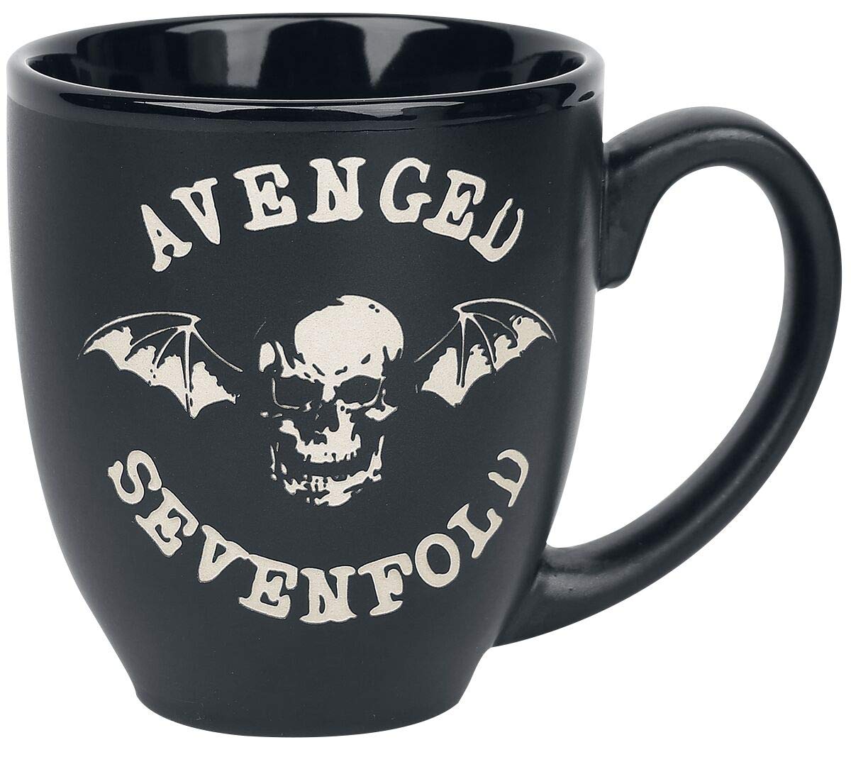 Deathbat Matt Engraved-Oval Tasse