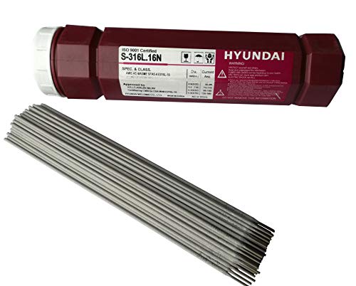 Schweißelektroden Edelstahl 1.4316 (308L) V2A /1.4430 (316) V4A INOX NIRO (Edelstahl V4A, Ø2,0 x 300mm 1,0kg)