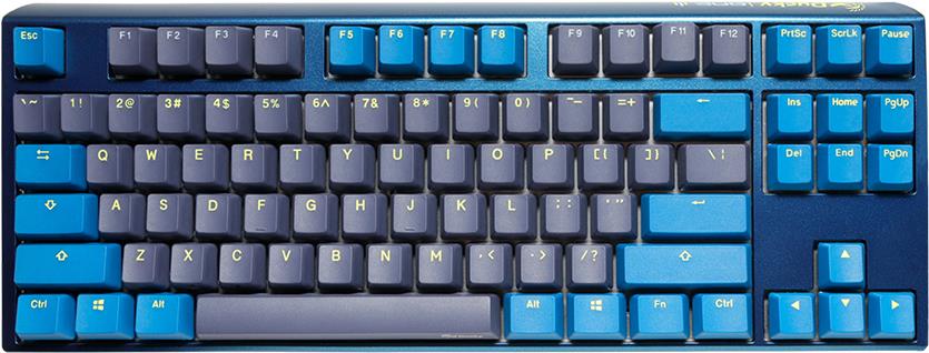 Ducky One 3 Daybreak TKL Gaming-Tastatur, RGB-LED, MX-Blue