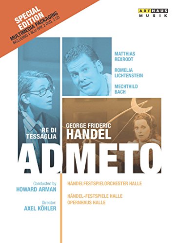 Händel: Admeto (Opernhaus Halle, 2006) [2DVD/1Blu-ray/2CD] [Special Edition]