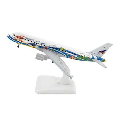 EUXCLXCL Für Bangkok Airways Airbus A320 20 cm Mit Fahrwerk Legierung Flugzeug Modell Spielzeug Für Sammlung Dekoration