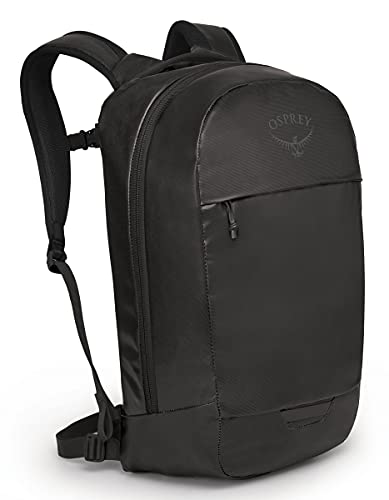 Osprey Unisex – Erwachsene Transporter Panel Loader Lifestyle Pack, Black, O/S