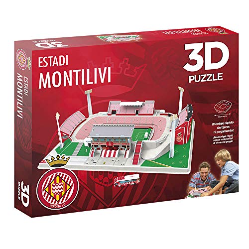 Eleven Force Puzzle Estadio Municipal 10834 Stadionpuzzle 3D Montilivi (Girona), bunt