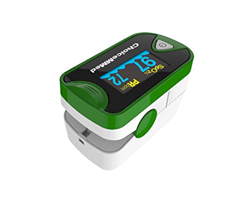 ChoiceMMed Fingerspitzen Pulsoximeter,MD300C26, Oximeter zur schnellen Messung der Herzfrequenz und Sauerstoffsättigung (SpO2), einfach, zuverlässig und langlebig physiologisch Überwachungsgerät