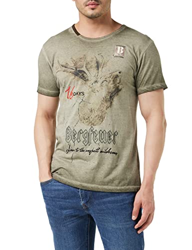 Stockerpoint Herren Urschrei T-Shirt, Sand, M