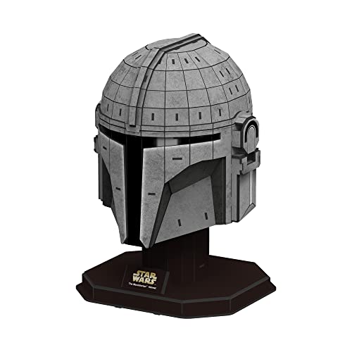 Star Wars: The Book of Boba Fett The Mandalorian's Helmet Paper Core 3D Puzzle Model