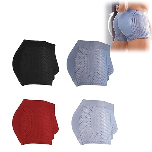 Lipski Nylon Ice Silk Breathable Men's Underwear, Seamless Ice Silk G-String Underwear (XXL,4color)
