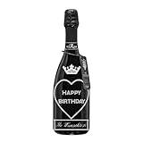Personalisiertes Geschenk Geburtstag mit Swarovski Frau Mann Geburtstagsgeschenk Motiv HAPPY BIRTHDAY ausgefallen