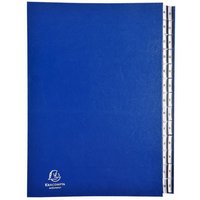EXACOMPTA Ordnungsmappe Ordonator, A4, A-Z, 26 Fächer, blau