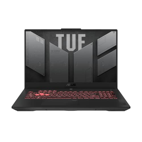 TUF Gaming A17 Laptop. 17.3 Zoll WQHD 240Hz/3ms entspiegeltes IPS Display AMD R9 7940HS 16 GB RAM 1000 GB SSD NVIDIA RTX 4070 Windows 11 Qwertz Tastatur Mecha Gray