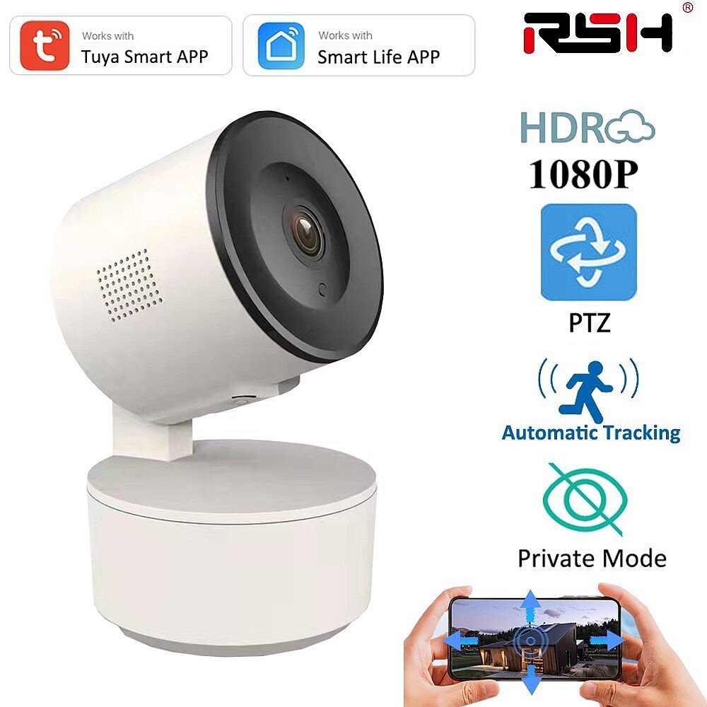 Tuya Wireless Smart Wifi Kamera 1080P Indoor Motion Tracking 360 Grad Cloud Lagerung Baby Monitor Sicherheit Überwachung