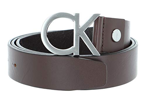 Calvin Klein Herren CK ADJ. Buckle Belt Gürtel, Braun (Turkish Coffe 201), 676 (Herstellergröße: 100)