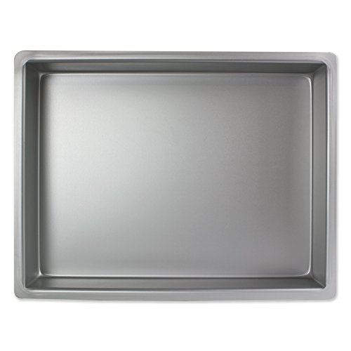 PME OBL11154 Längliche Aluminium-Backform 279 x 381 x 102 mm, Silver, 28 x 38 x 10 cm