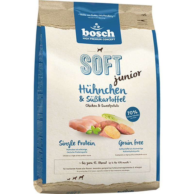 Bosch SOFT Junior H�hnchen & S��kartoffel - 12,5 kg (5,92 &euro; pro 1 kg)