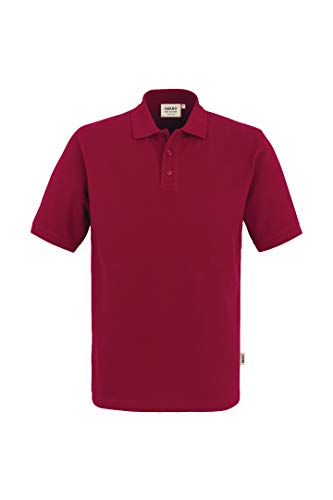 HAKRO Polo-Shirt "Top" - 800 - weinrot - Größe: M