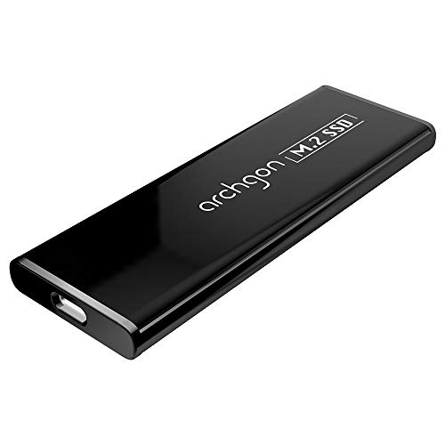 Archgon C50, Externe SSD M.2-240GB, USB 3.1, Gen 2 (Type-C), schwarz