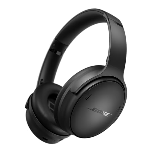 NEU Bose QuietComfort Kabellose Kopfhörer mit Noise-Cancelling, Bluetooth Over-Ear-Kopfhörer, bis zu 24 Stunden Akkulaufzeit, Schwarz