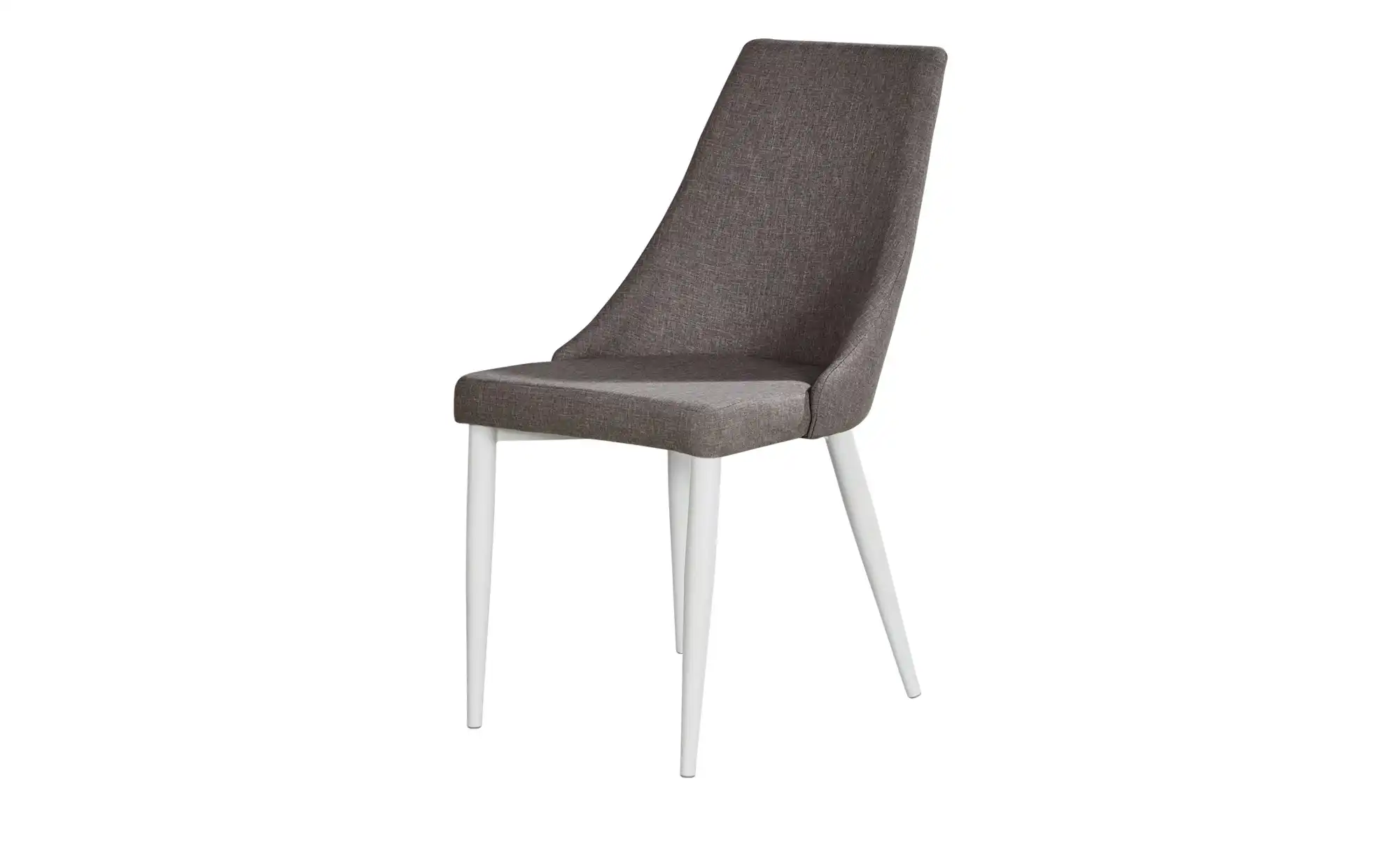 Stuhl Stoff - grau - 46,5 cm - 90 cm - 63 cm - Stühle > Esszimmerstühle - Möbel Kraft