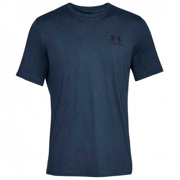 Under Armour Herren Men's Sportstyle Left Chest T-Shirt kurzärmelig, Academy (408)/Black, 3X-Large