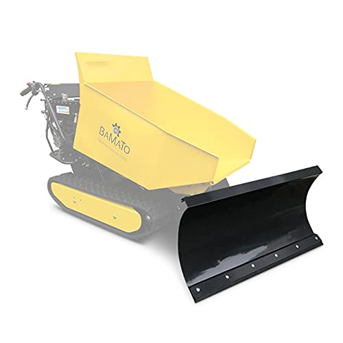 BAMATO MTR500HSS | höhenverstellbares Schneeschild für Raupendumper MTR-500H und MTR-500PRO