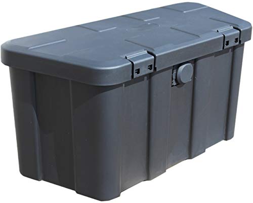 HGW Anhängerbox,Gurtkiste, Deichselbox 45 Liter, inkl. Befestigungsmaterial