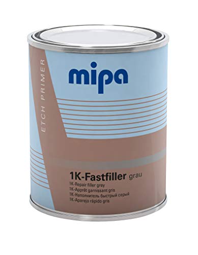 Mipa 1K-Fast-Filler, Reparaturfüller auf Aluminium und Zink Gebindegröße 1 Liter
