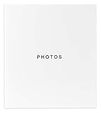 Kiera Grace Jocelyn Fotoalbum, Kunststoff, 1 Packung, weiß, 1.25 inches