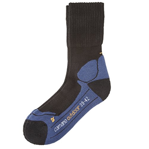 Camano unisex Outdoor Socken 6er Pack, Größe:39-42;Farbe:Navy (04)