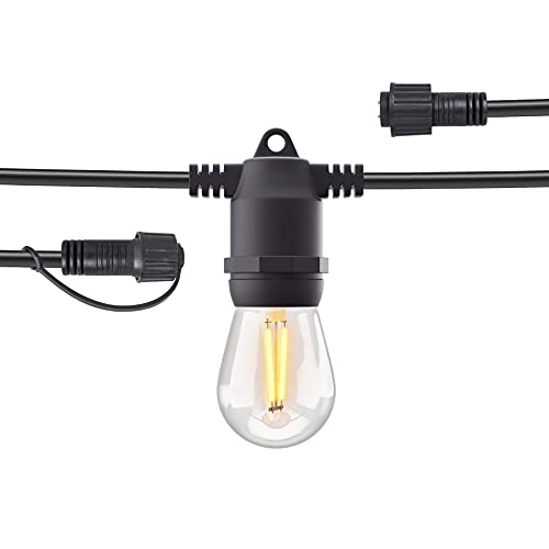 Hombli Smart Outdoor String Light 5 m – Lichterkette für den Außenbereich – Atmosphärische Beleuchtung für Garten, Balkon oder Terrasse – Wetterfest nach Schutzart IP65