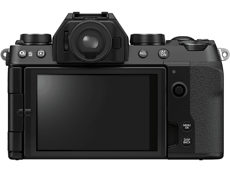 FUJIFILM X-S10 Kit Systemkamera mit Objektiv 15-45 mm, 7,6 cm Display Touchscreen, WLAN
