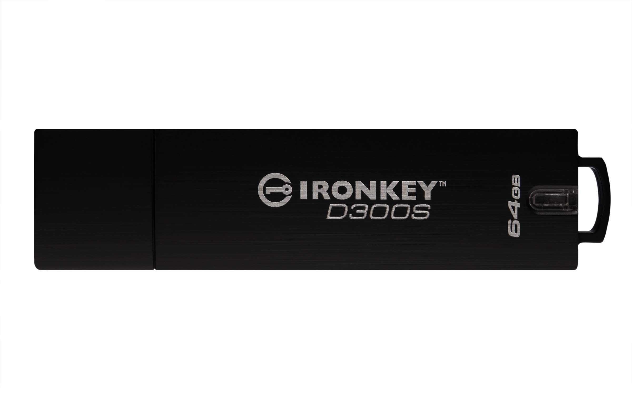 Kingston IronKey D300S verschlüsselter USB-Stick 64GB - Zertifiziert für FIPS 140-2 Level 3 - IKD300S/64GB