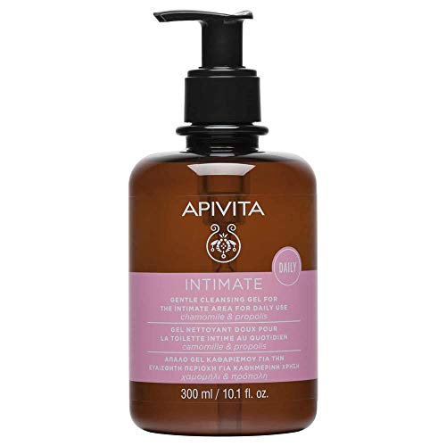 Apivita - Intimate Gentle Cleansing Gel For The Intimate Area For Daily Use with Chamomile & Propolis 300ml / 10.14oz
