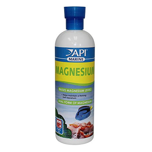 API Marine Magnesium Helps Maintain A Thriving Reef Aquarium 16-Ounce Bottle