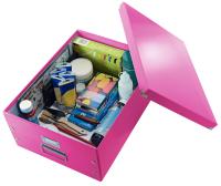 LEITZ Aufbewahrungsboxen Click&store Transportb.A3 pink 36,0 l - 36,9 x 48,2 ...