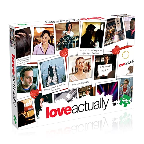 Winning Moves WM01880-ML1-6 Love Actually 1000 Piece Jigsaw Puzzle Game