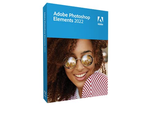 Adobe Photoshop Elements 2022|Upgrade|1 Gerät|unbegrenzt|PC/Mac|Disc|Disc