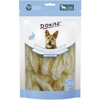 DOKAS Kaninchenohren – Getreidefreier Premium Snack aus 100% Kaninchen für Hunde