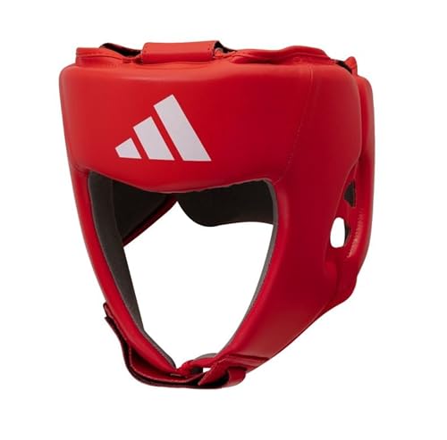 adidas AIBA Boxing Heard Guards Kopfschoner, Rot, M