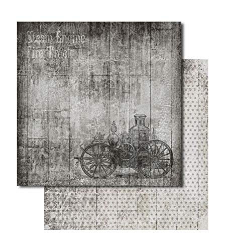 Scrapbooking Papier "Vintage" 30,5 x 30,5 cm Motiv 11 - 25 Blatt