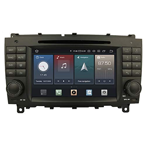 Kompatibel mit: Mercedes CLK W209 ab 2004 MOPF 7" Touchscreen Android Autoradio GPS Navigation CarPlay