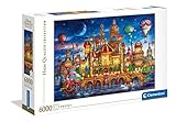 Clementoni 36529 Downtown – Puzzle 6000 Teile ab 9 Jahren, buntes Erwachsenenpuzzle mit kräftigen Farben, Geschicklichkeitsspiel für die ganze Familie, schöne Geschenkidee