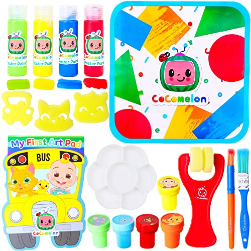 Toyland® Cocomelon My First Messy Play Paint Set – lustiges und kreatives Spiel - Cocomelon Toys