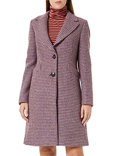 Sisley Damen 2EJFLN01T Wool Blend Coat, Violet 912, 40