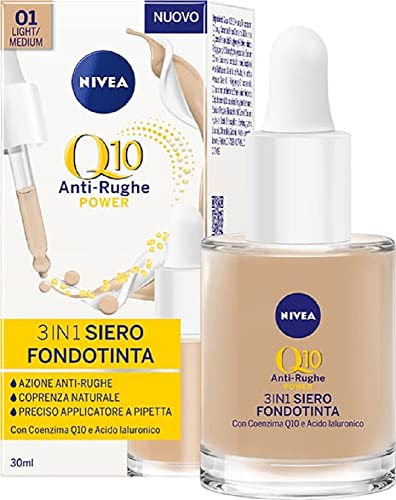 Q10 Anti-Rughe Power 3in1 Siero Fondotinta Light b? Medium