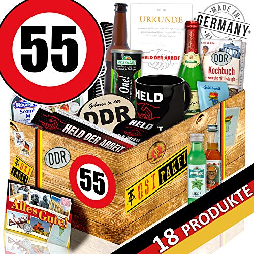 Männer Box / Männergeschenke DDR / Geburtstag 55 / Geschenk Set Papa