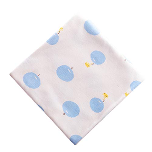 DELIBEST Unisex Baby Baumwolle Empfang Decken Frühling und Sommer Dünn Wrap Handtuch zum Kuscheln Halten Warm Vomforted, 33 * 33, 4er Pack, Ballon