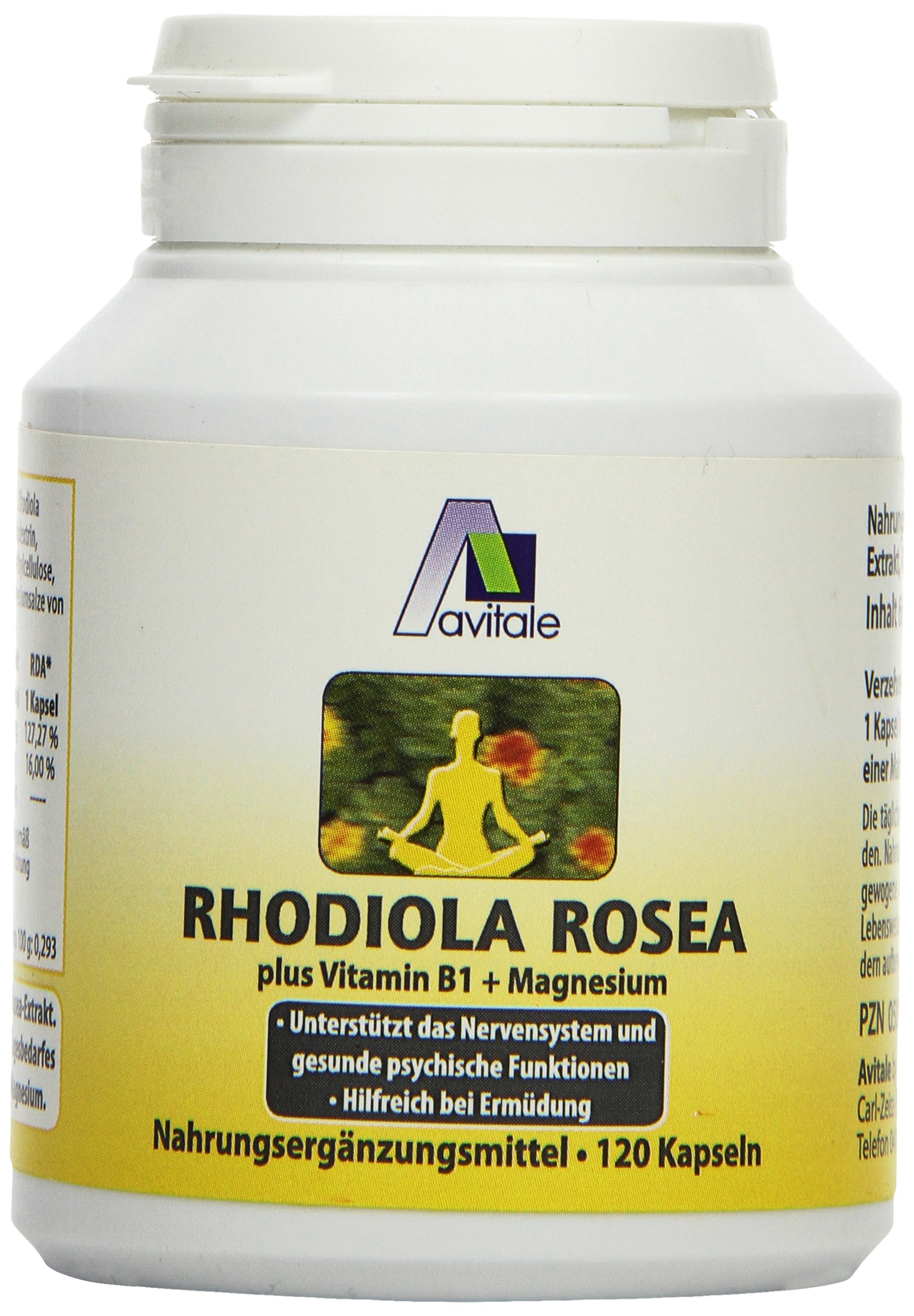 Avitale Rhodiola Rosea Kapseln 200 mg, 1er Pack (1 x 66 g)