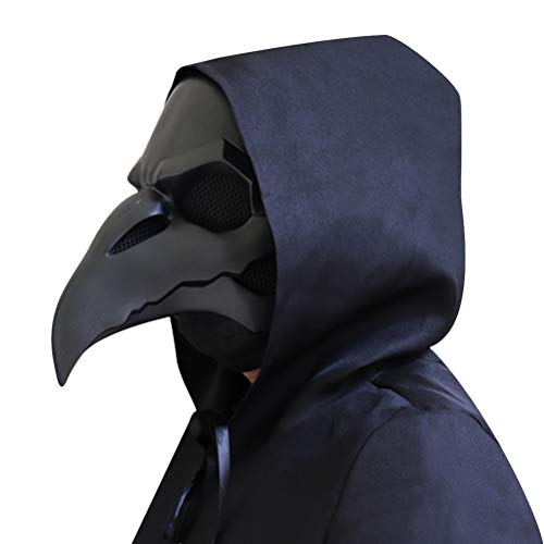 Trendy Arzt Maske Steampunk Langer Schnabel Vogel Maske，Trendige Arzt Maske Steampunk Langer Schnabel Vogel Maske Arzt Kostüm Zubehör