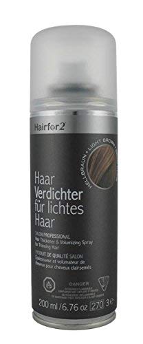 Hairfor2 Haarverdichtungsspray gegen lichtes Haar (200ml, Hellblond)