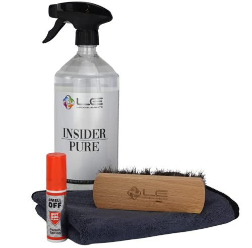 ADVANTUSE - Geruchsentferner Set für Auto und Haushalt - Smelloff Geruchkiller mit Reiniger und Zubehör